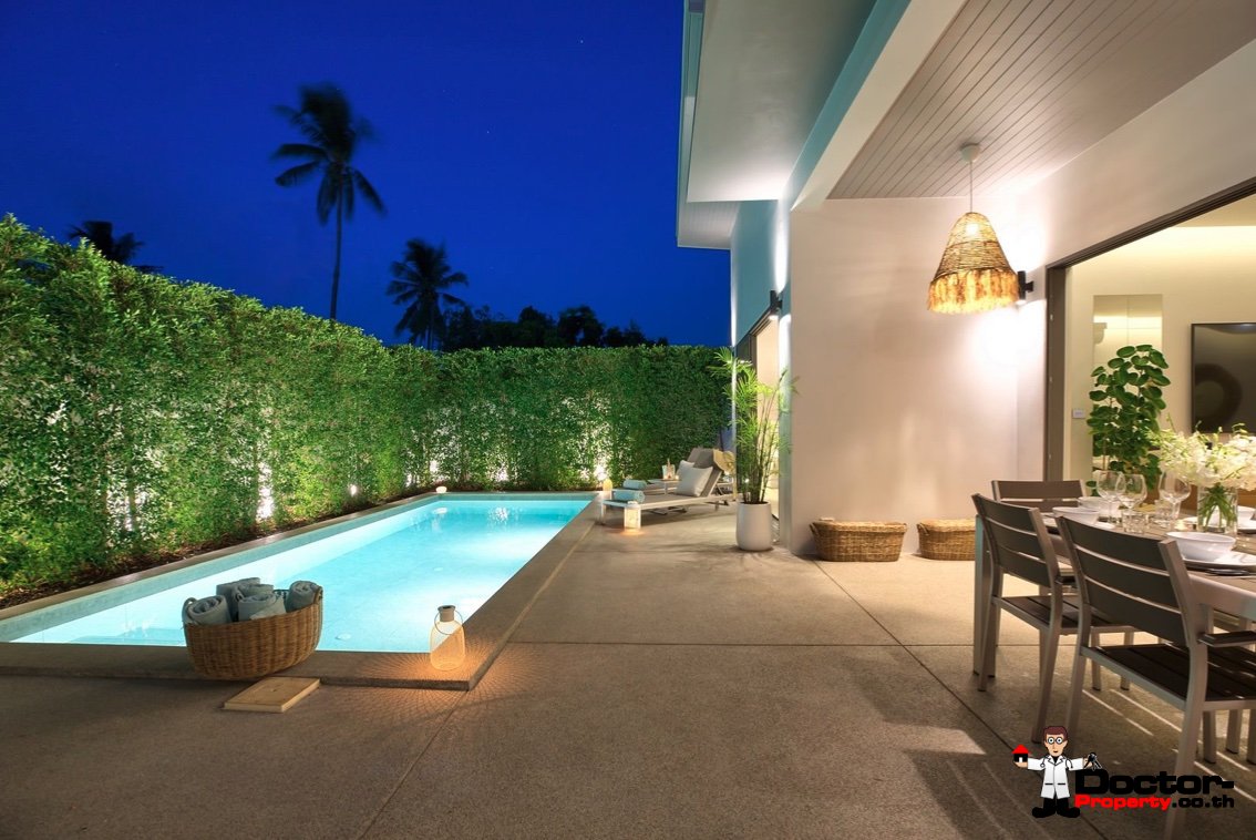 New 3 Bedroom Privat Pool Villa - Bophut - Koh Samui - for sale
