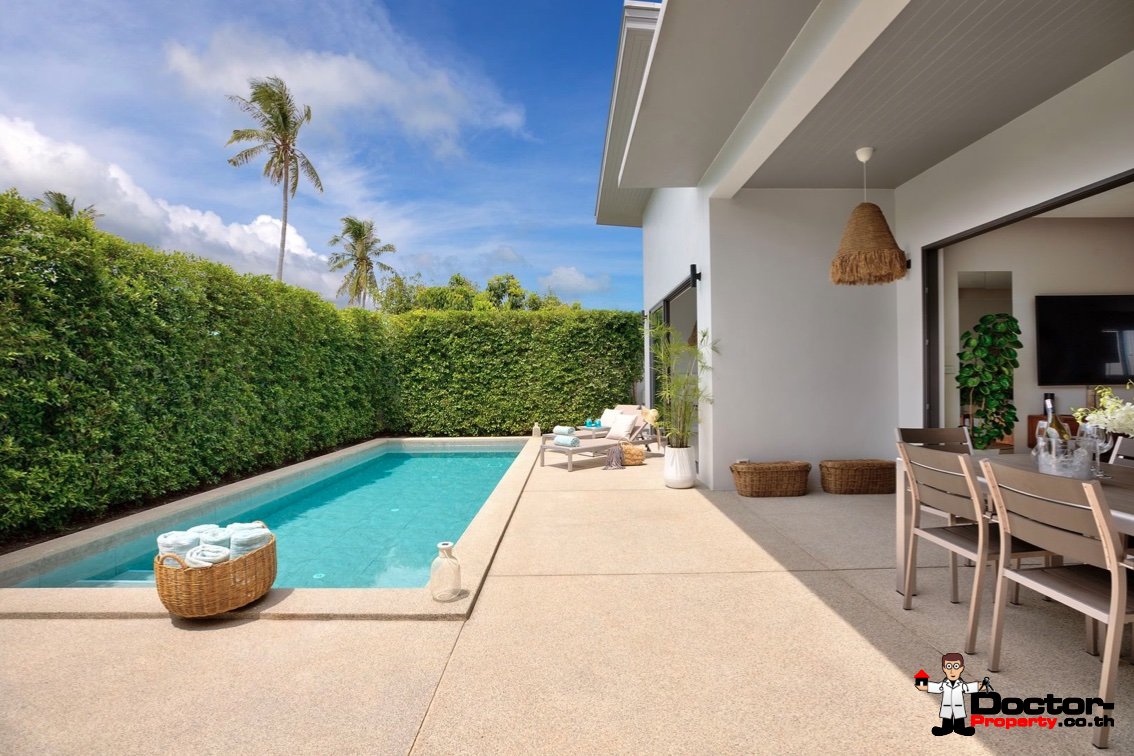 New 3 Bedroom Privat Pool Villa - Bophut - Koh Samui - for sale