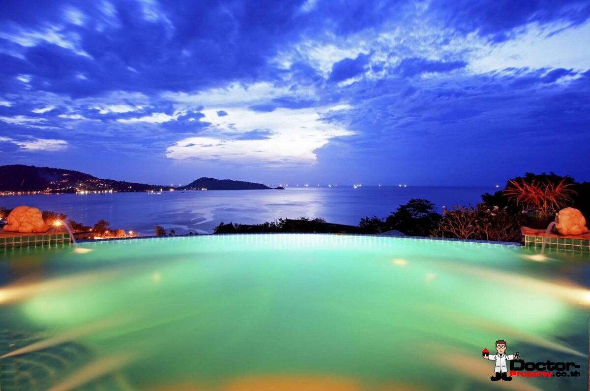 Spectacular 4 Bedroom Villa - Overlooking Patong Bay - Patong Beach - Phuket West - for sale