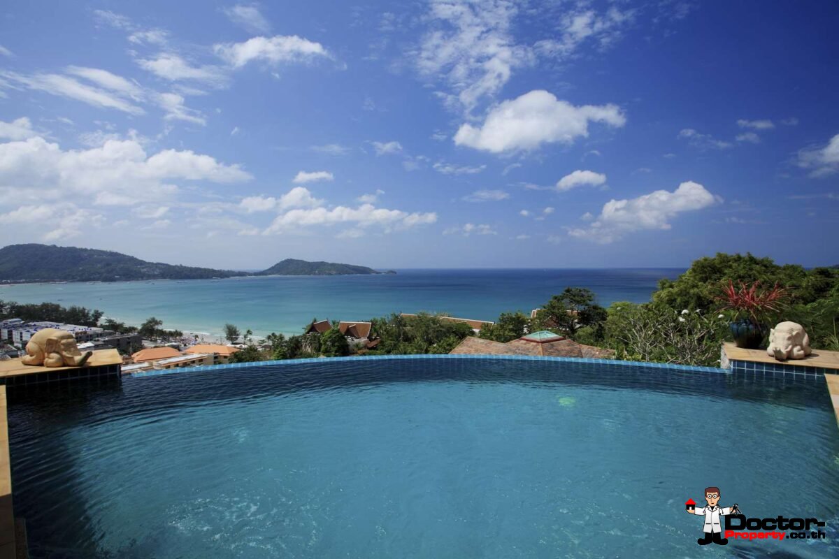 Spectacular 4 Bedroom Villa - Overlooking Patong Bay - Patong Beach - Phuket West - for sale