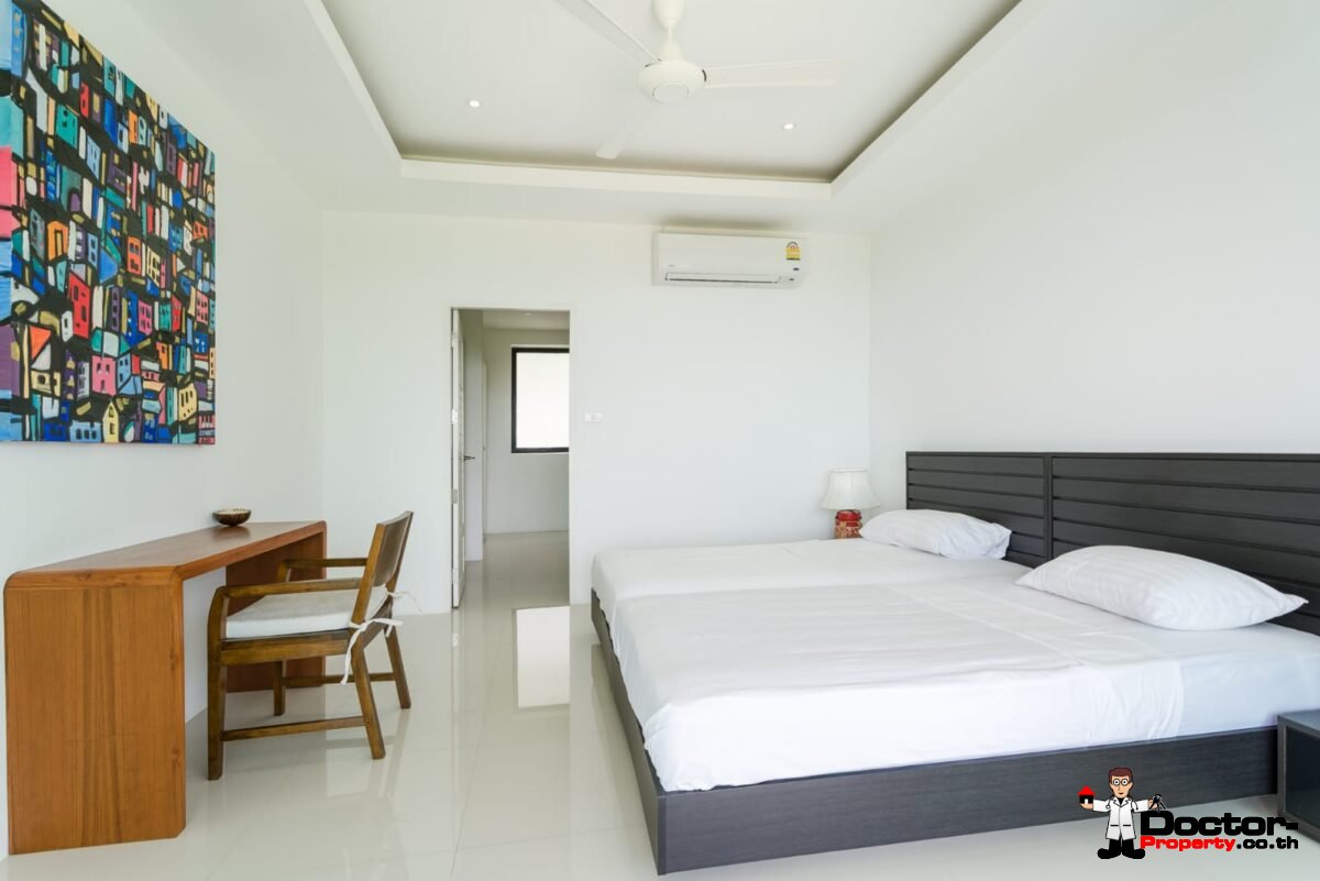 3 Bedroom Sea View Villa - Bophut - Koh Samui - for sale