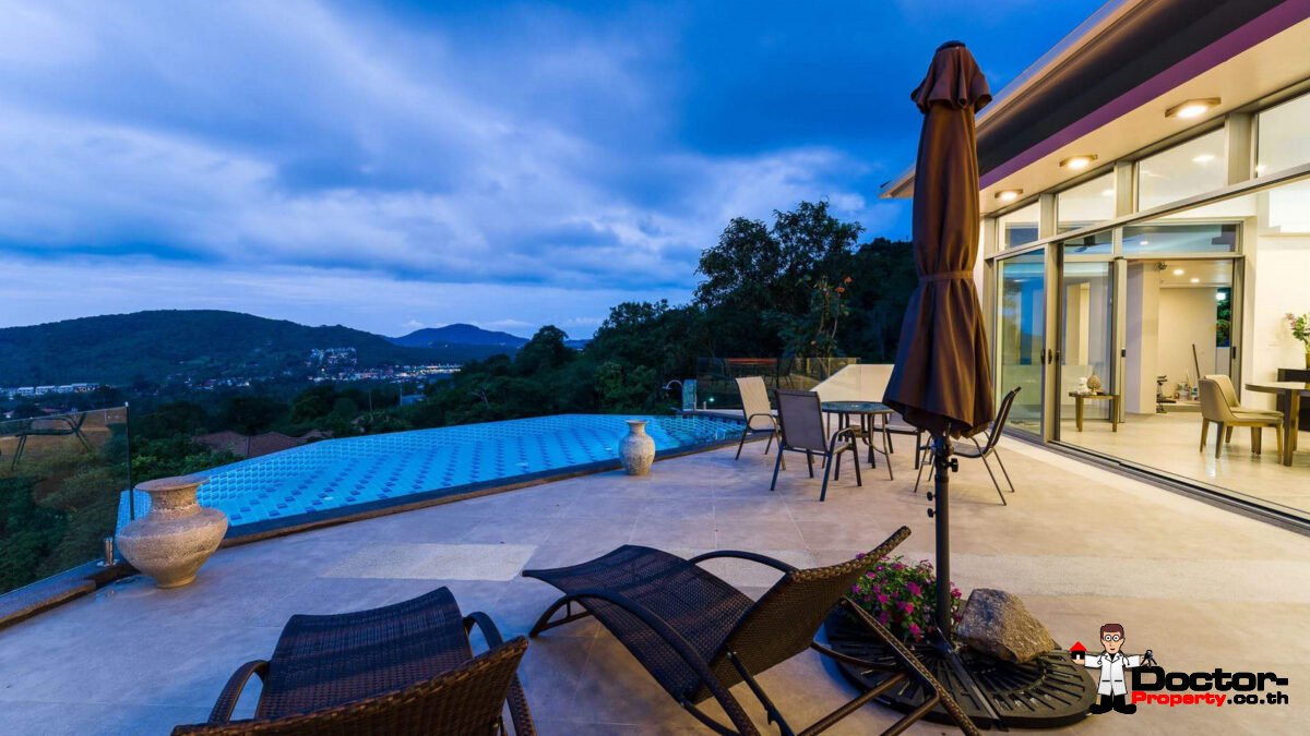 4 Bedroom Sea View Villa - Bophut - Koh Samui - for sale