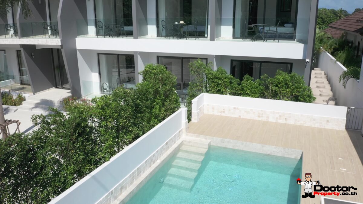 New 9 Room Aparthotel in Bo Phut, Koh Samui – For Sale