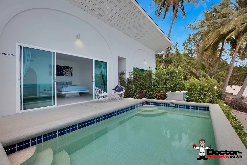 Fantastic 12 Beachfront Bungalow Resort - Ban Tai - Koh Samui - for sale