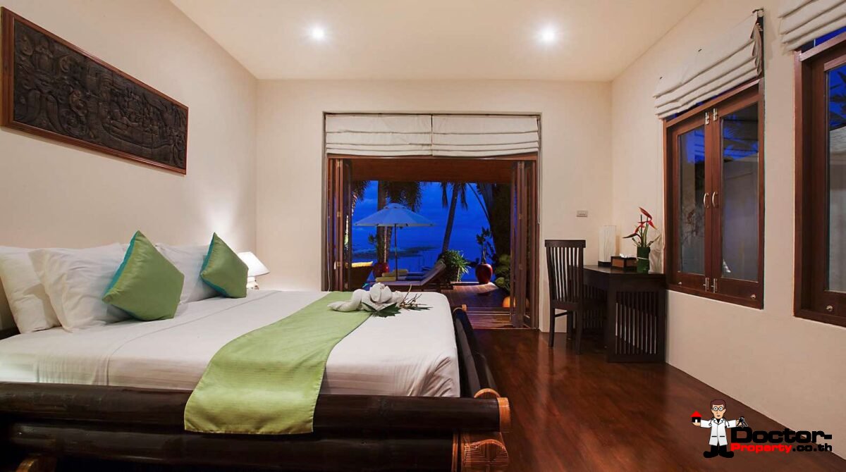 Fantastic 4 Bedroom Beachfront Villa - Laem Sor - Koh Samui - for sale