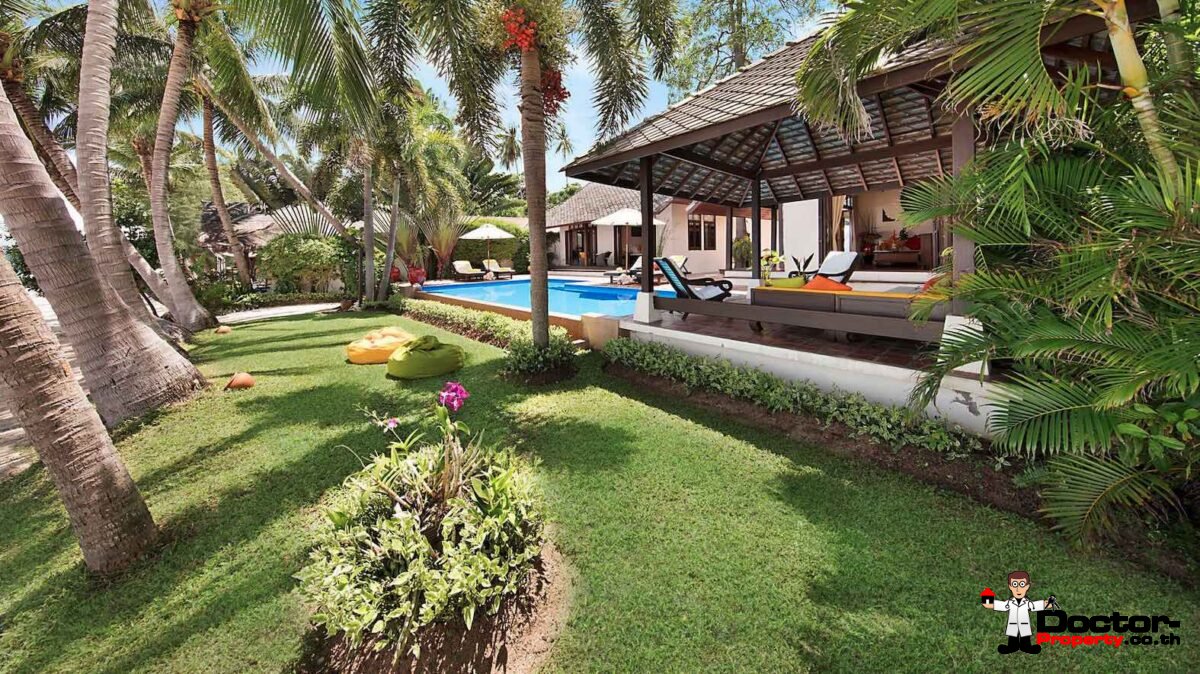 Fantastic 4 Bedroom Beachfront Villa - Laem Sor - Koh Samui - for sale