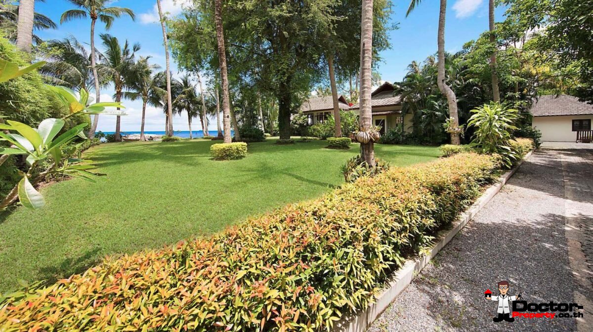 Fantastic 4 Bedroom Beachfront Villa - Laem Sor - Koh Samui - for sale