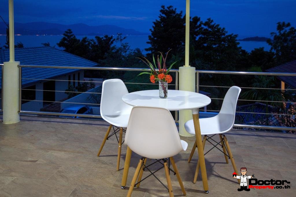Fantastic Mediterranean Villa - 4 Bedrooms - Sea View - Plai Laem - Koh Samui - for sale