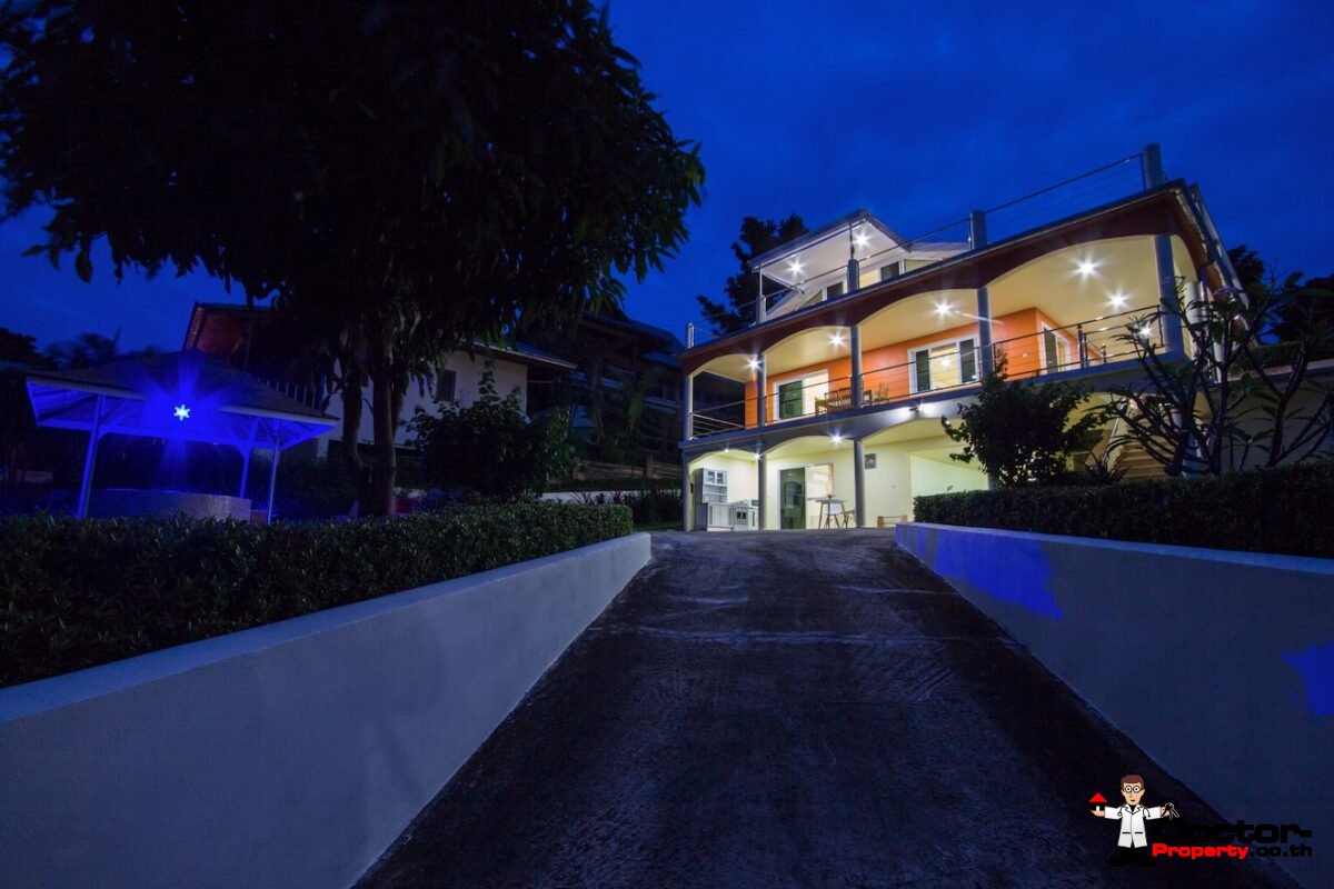 Fantastic Mediterranean Villa - 4 Bedrooms - Sea View - Plai Laem - Koh Samui - for sale