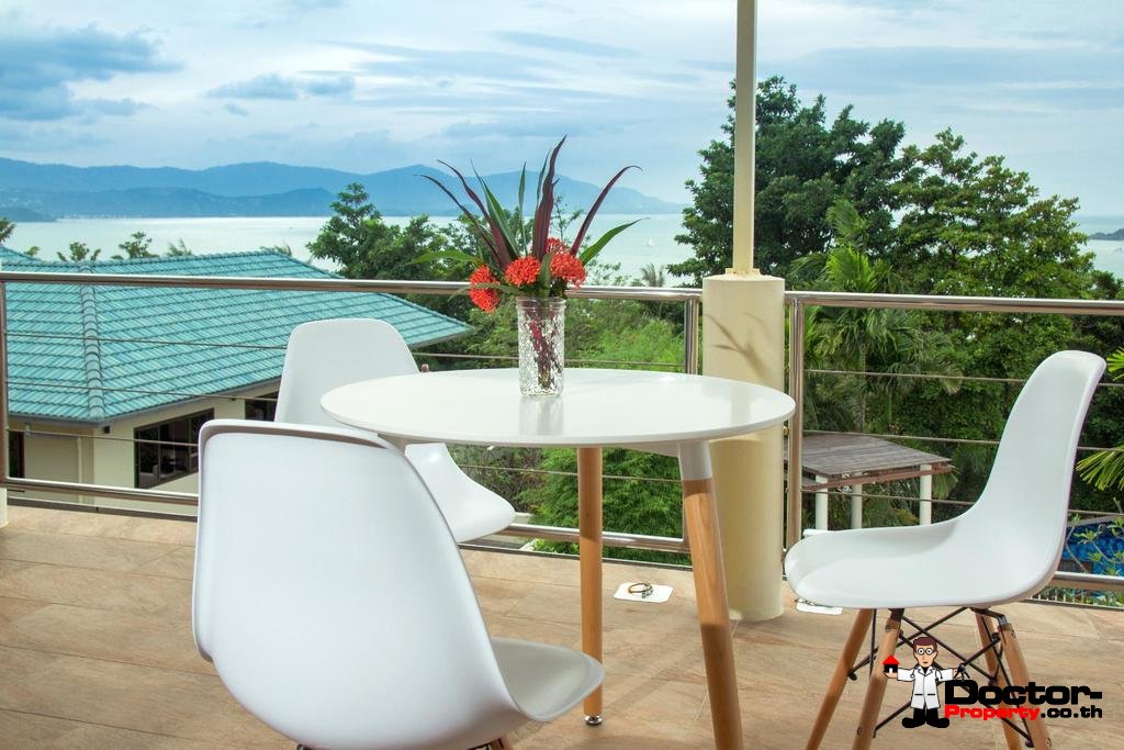 Fantastic Mediterranean Villa - 4 Bedrooms - Sea View - Plai Laem - Koh Samui - for sale