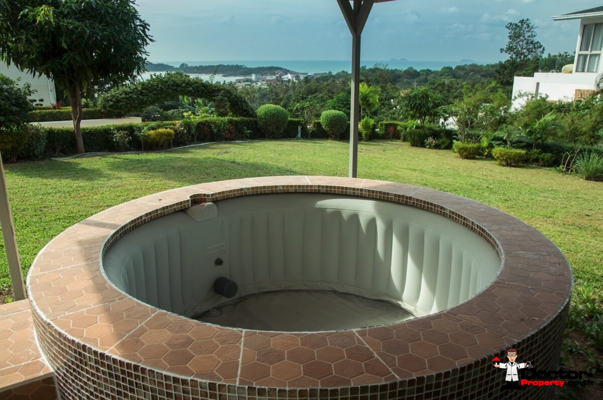 Fantastic Mediterranean Villa - 4 Bedrooms - Sea View - Plai Laem - Koh Samui - for sale