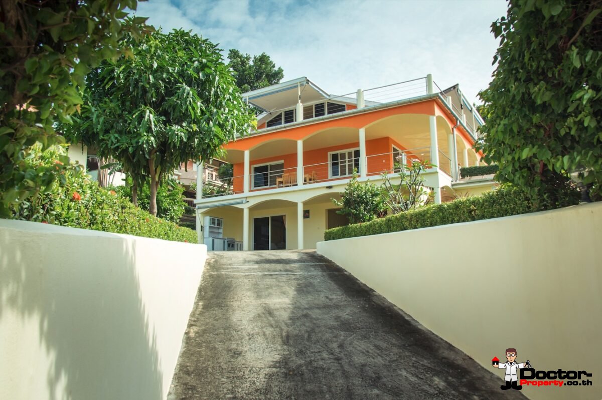 Fantastic Mediterranean Villa - 4 Bedrooms - Sea View - Plai Laem - Koh Samui - for sale