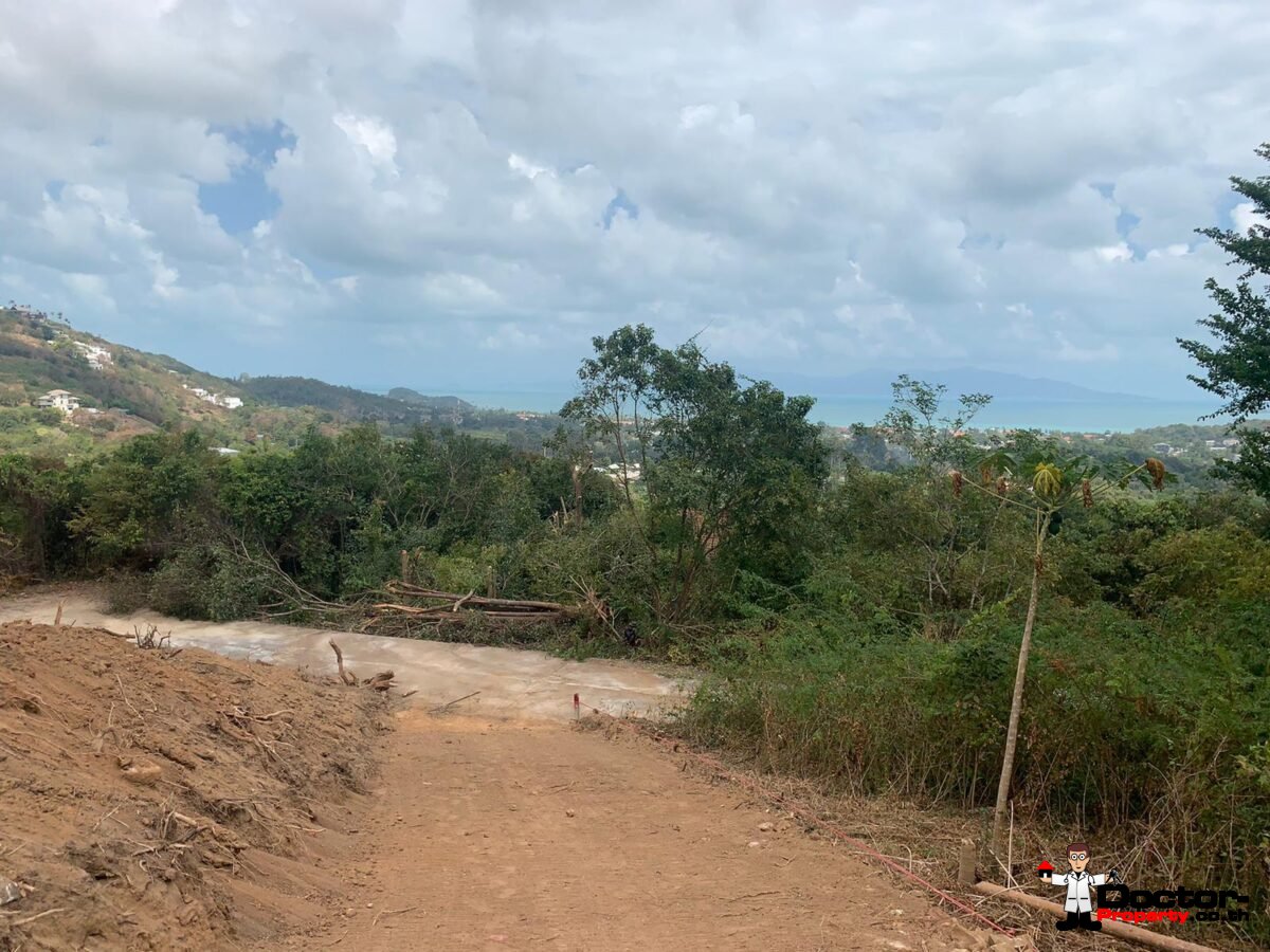 Fantastic Sea View Land - Bophut - Koh Samui - for sale