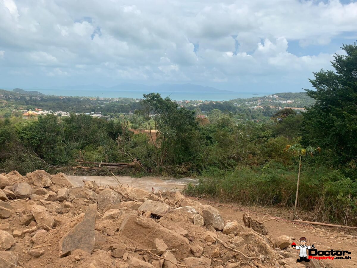 Fantastic Sea View Land - Bophut - Koh Samui - for sale