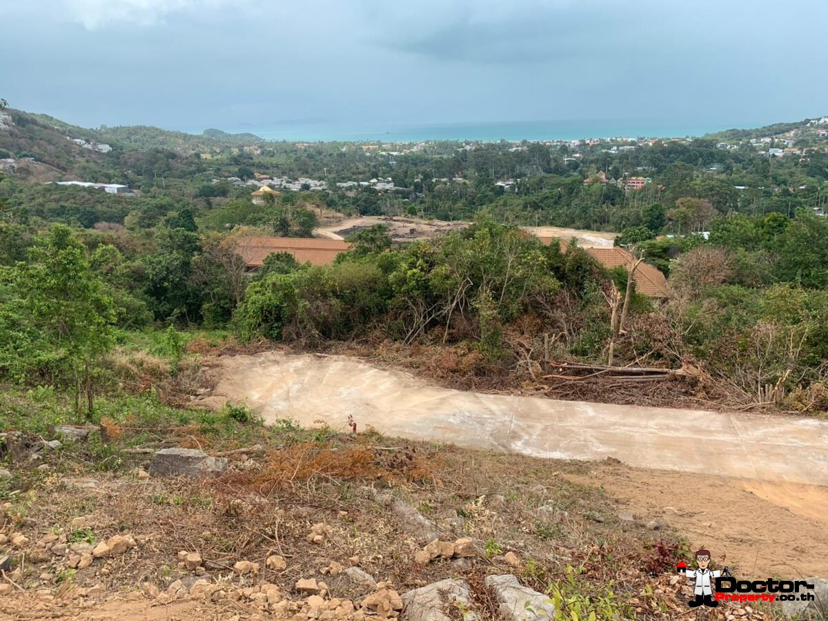 Fantastic Sea View Land – Bophut – Koh Samui – for sale