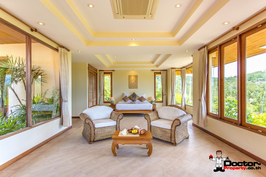 Palatial Thai Estate with Magnificent Sea views – Bo Phut, Koh Samui – For Sale
