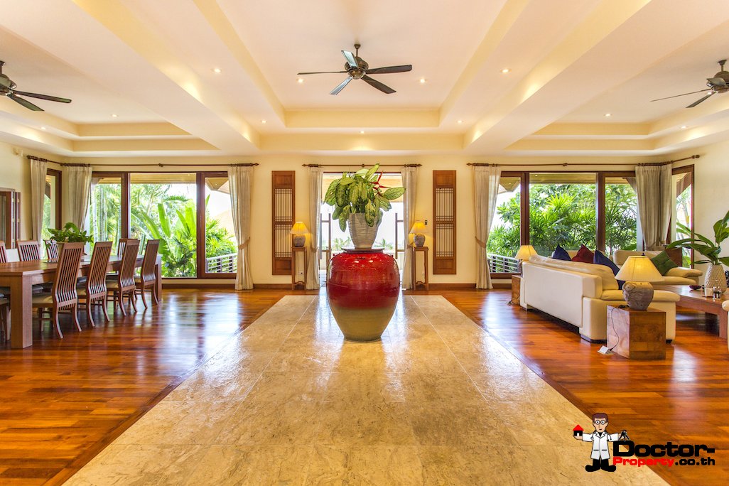 Palatial Thai Estate with Magnificent Sea views – Bo Phut, Koh Samui – For Sale