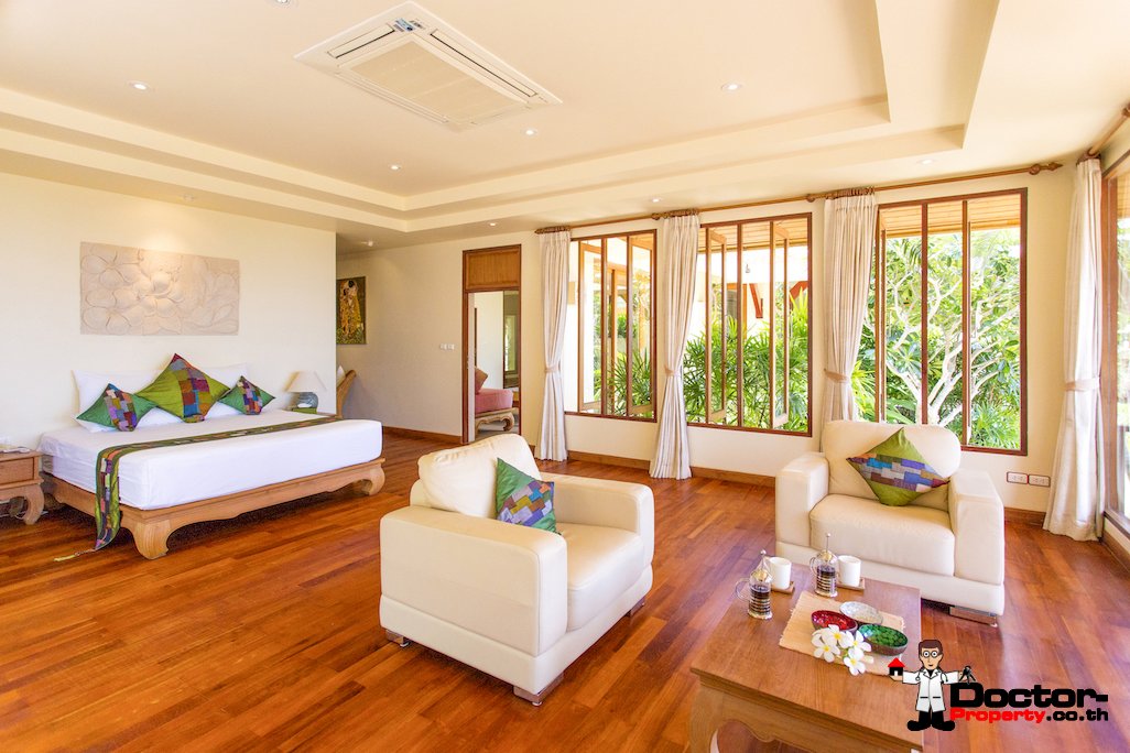 Palatial Thai Estate with Magnificent Sea views – Bo Phut, Koh Samui – For Sale