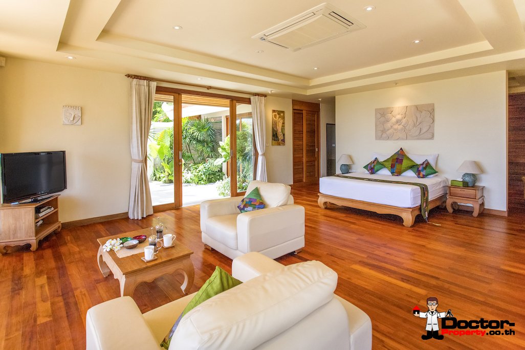 Palatial Thai Estate with Magnificent Sea views – Bo Phut, Koh Samui – For Sale