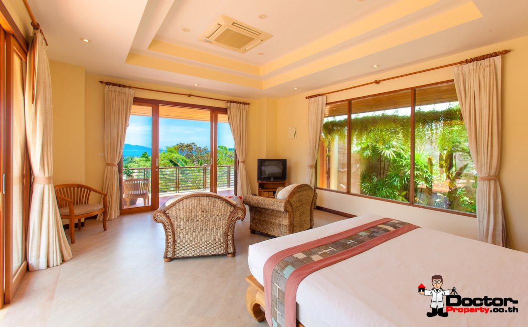Palatial Thai Estate with Magnificent Sea views – Bo Phut, Koh Samui – For Sale