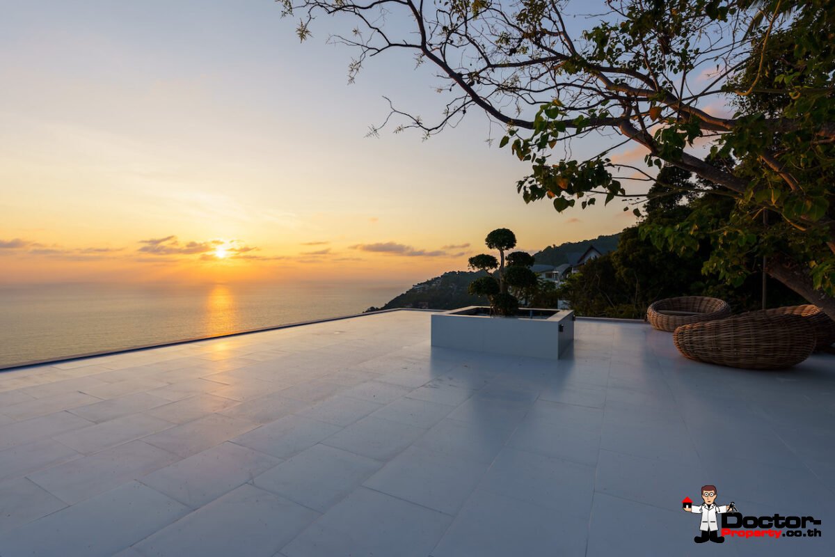 Stunning 4 Bedroom Sea View Villa - Chaeweng Noi - Koh Samui - for sale