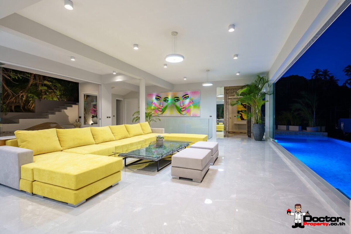Stunning 4 Bedroom Sea View Villa - Chaeweng Noi - Koh Samui - for sale