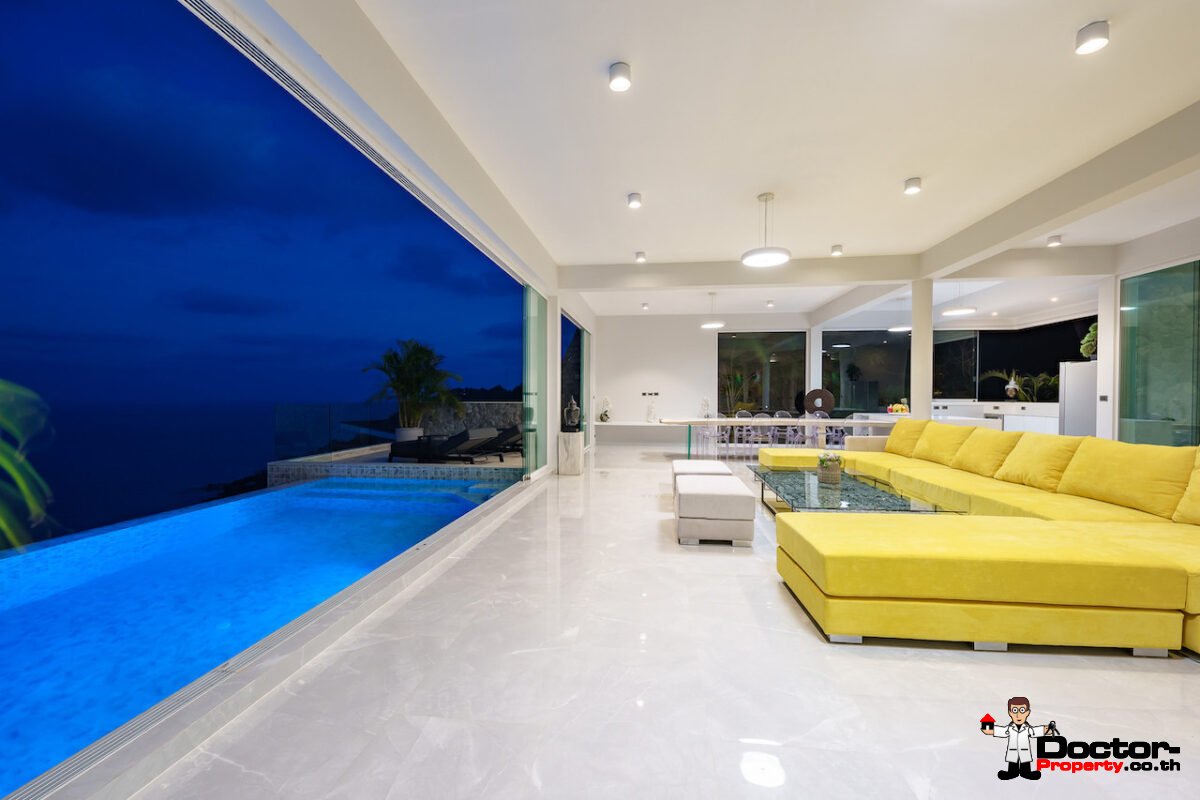 Stunning 4 Bedroom Sea View Villa - Chaeweng Noi - Koh Samui - for sale