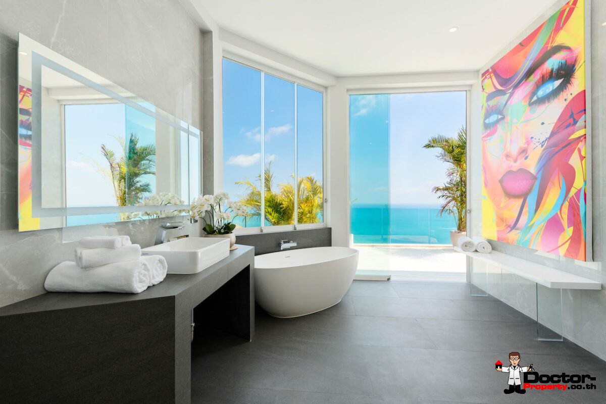 Stunning 4 Bedroom Sea View Villa - Chaeweng Noi - Koh Samui - for sale