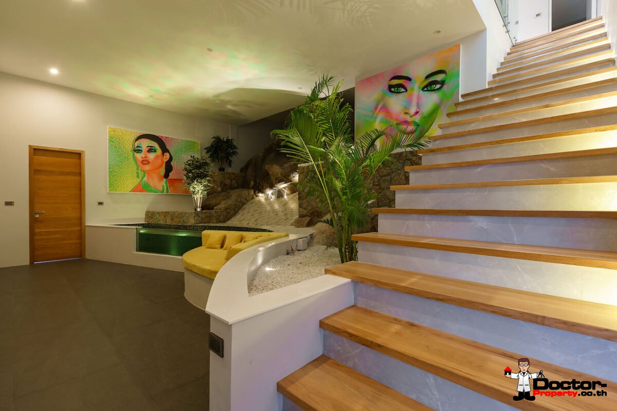 Stunning 4 Bedroom Sea View Villa - Chaeweng Noi - Koh Samui - for sale