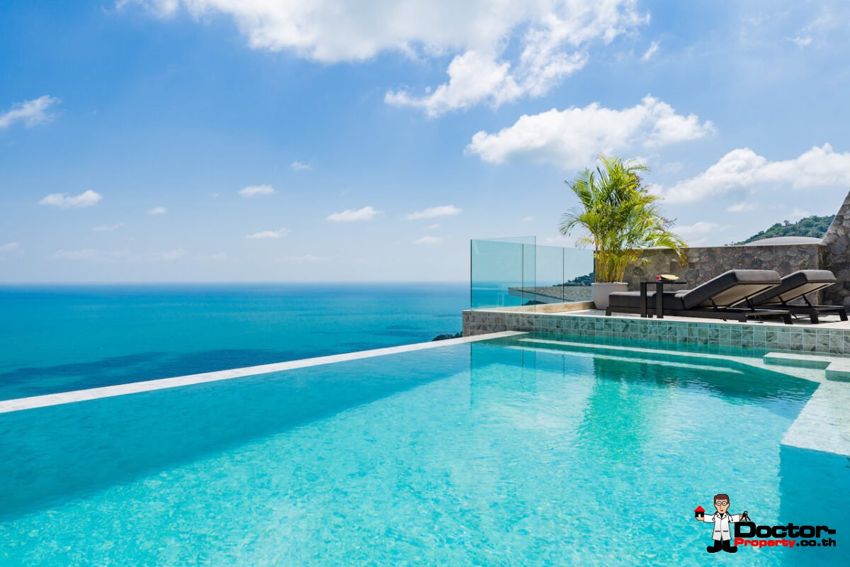 Stunning 4 Bedroom Sea View Villa - Chaeweng Noi - Koh Samui - for sale