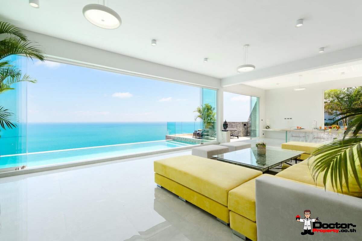 Stunning 4 Bedroom Sea View Villa - Chaeweng Noi - Koh Samui - for sale