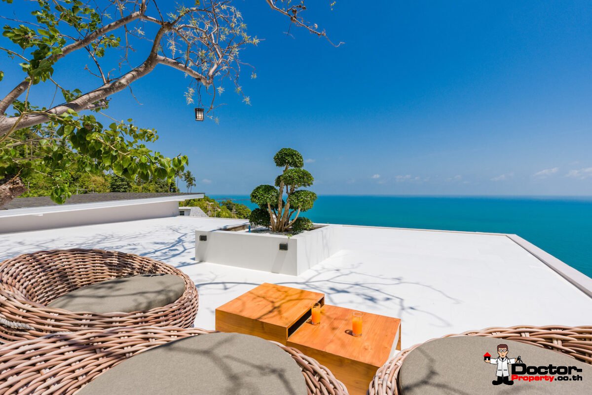 Stunning 4 Bedroom Sea View Villa - Chaeweng Noi - Koh Samui - for sale