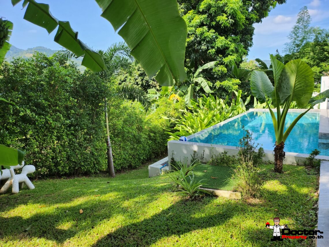 New 3 bedroom pool villa – Lamai Beach, Koh Samui – for sale