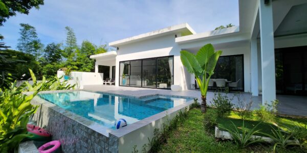 New 3 bedroom pool villa – Lamai Beach, Koh Samui – for sale