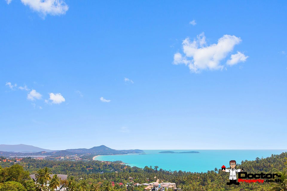 New 3 Bedroom Sea View Villa - Chaweng Noi - Koh Samui - for sale