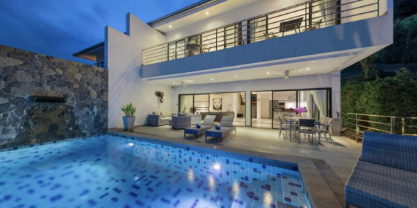 Privat 3 Bedroom Sea View Villa - Chaweng Noi - Koh Samui - for sale