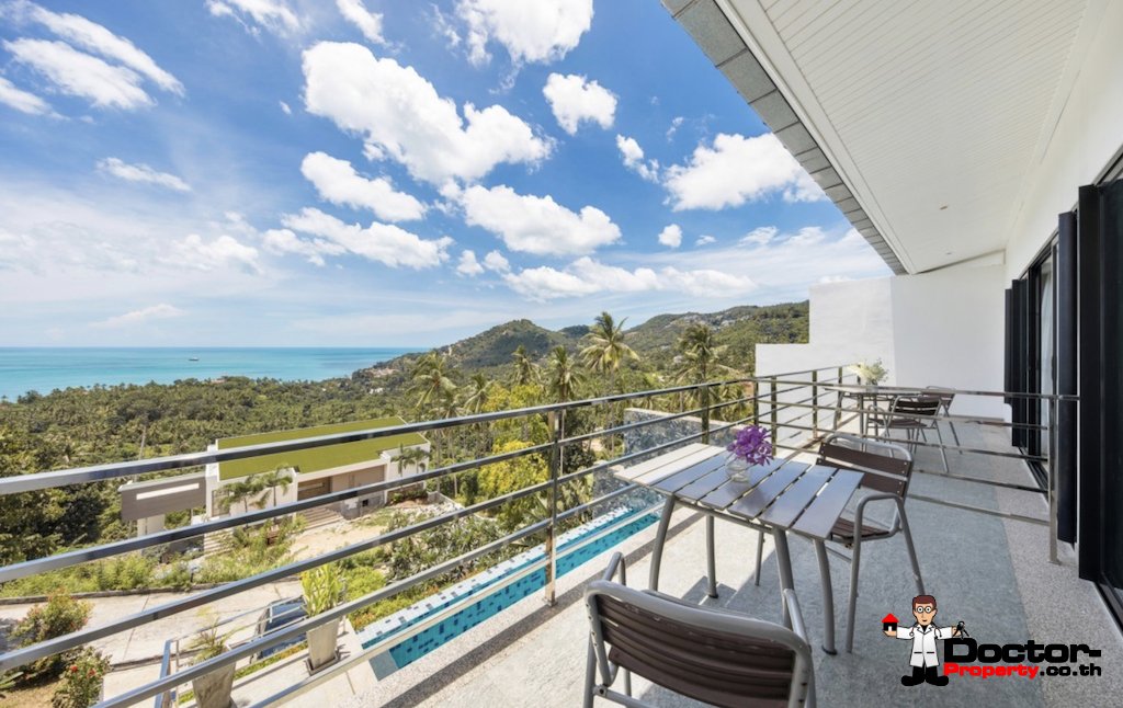 Privat 3 Bedroom Sea View Villa - Chaweng Noi - Koh Samui - for sale