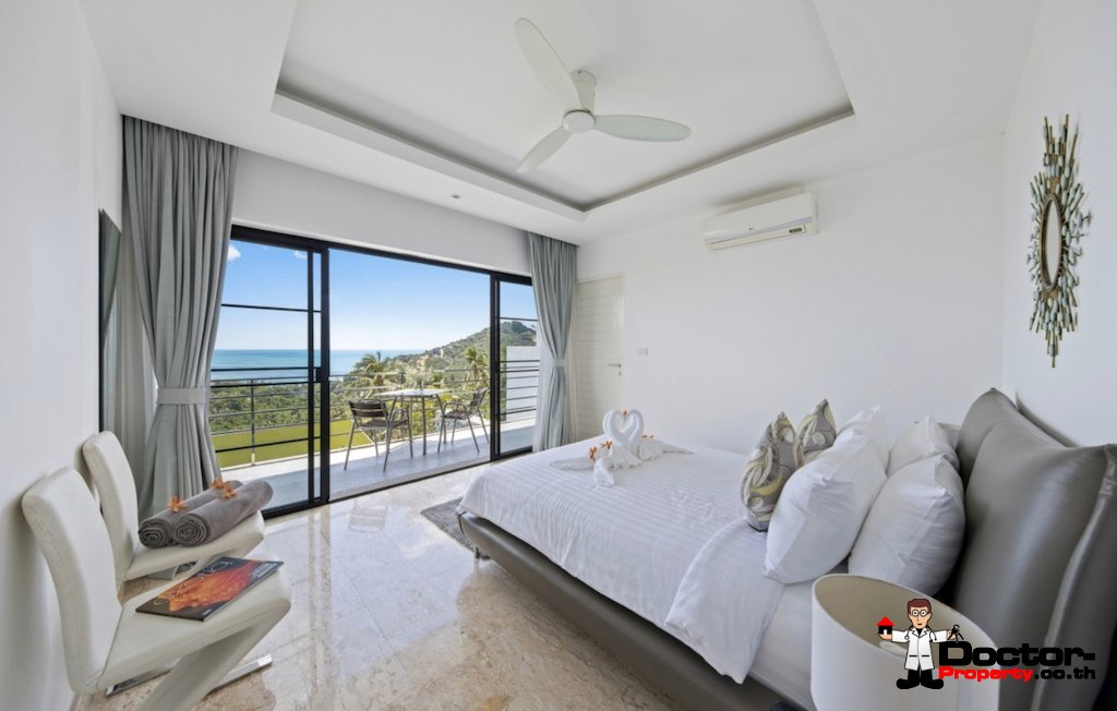 Privat 3 Bedroom Sea View Villa - Chaweng Noi - Koh Samui - for sale