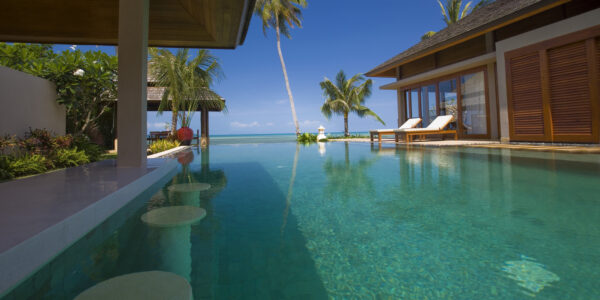5 Bedroom Beachfront Pool Villa – Nathon, Koh Samui – For Sale