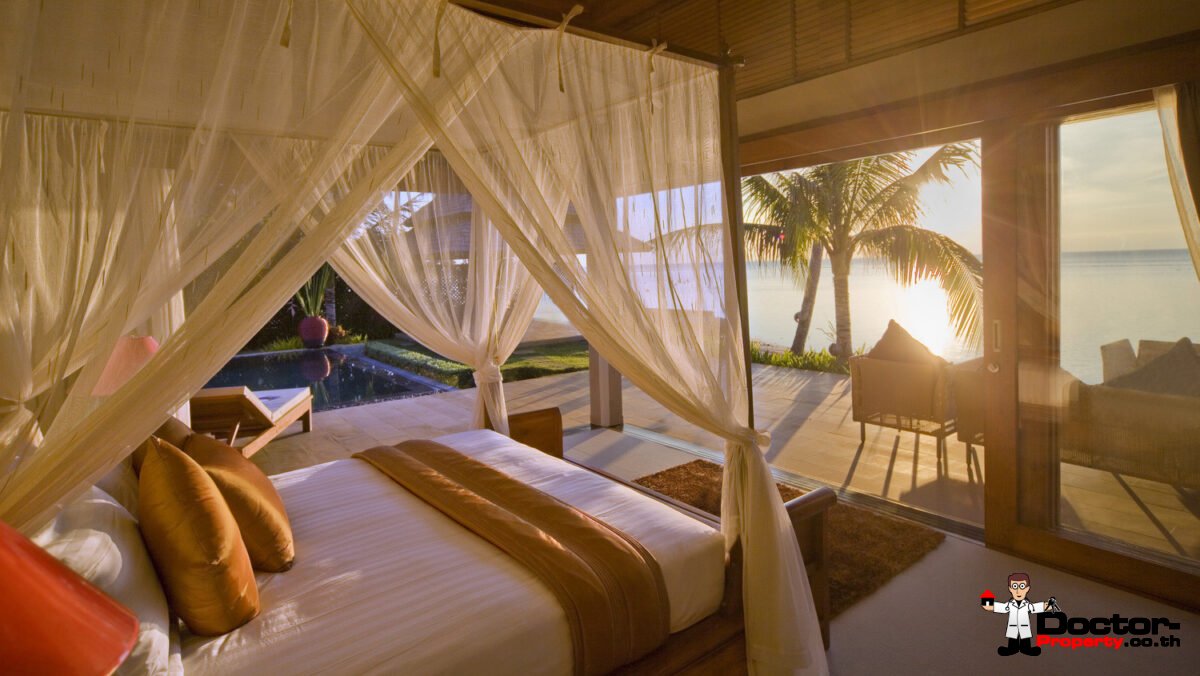 5 Bedroom Beachfront Pool Villa – Nathon, Koh Samui – For Sale