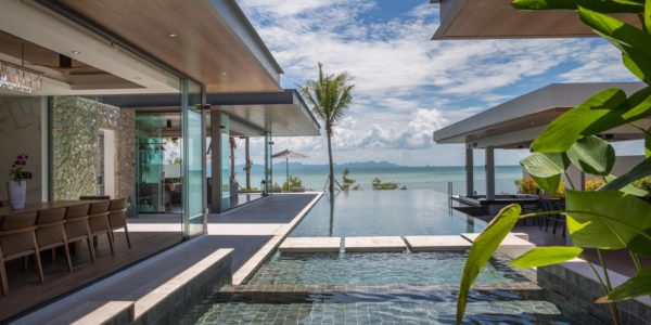 New 7 Bedroom Beachfront Villa – Laem Sor, Koh Samui – For Sale