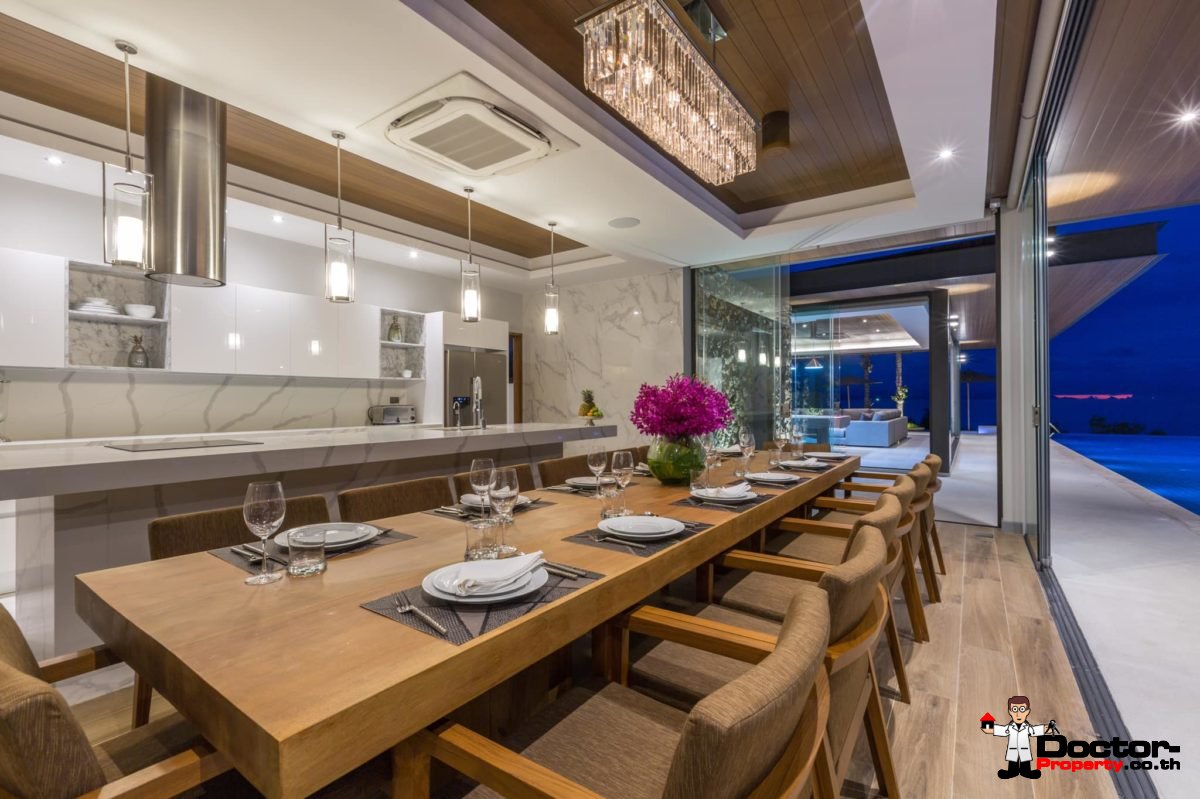 New 7 Bedroom Beachfront Villa – Laem Sor, Koh Samui – For Sale