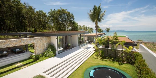 New 7 Bedroom Beachfront Villa – Laem Sor, Koh Samui – For Sale