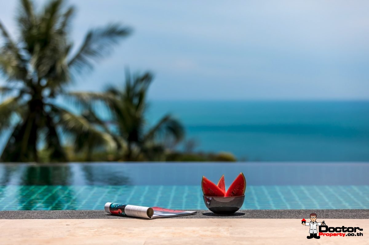 Fantastic 4 Bedroom Sea View Villa – Chaweng – Koh Samui – for sale