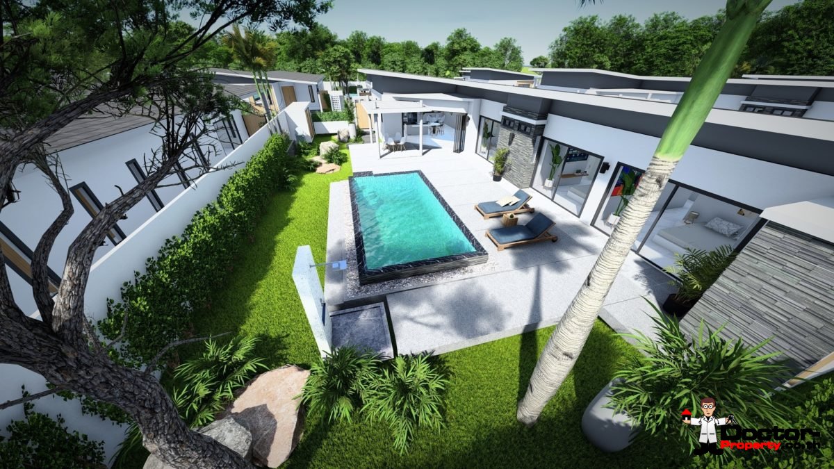 New 2, 3 & 4 Bedroom Pool Villas in Mae Nam, Koh Samui – For Sale