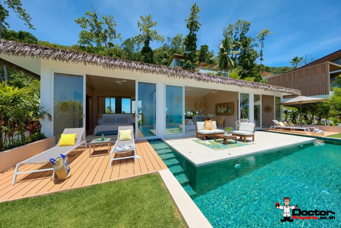 New Furnished 2 Bedroom Pool Villa – Bang Por, Koh Samui – For Sale