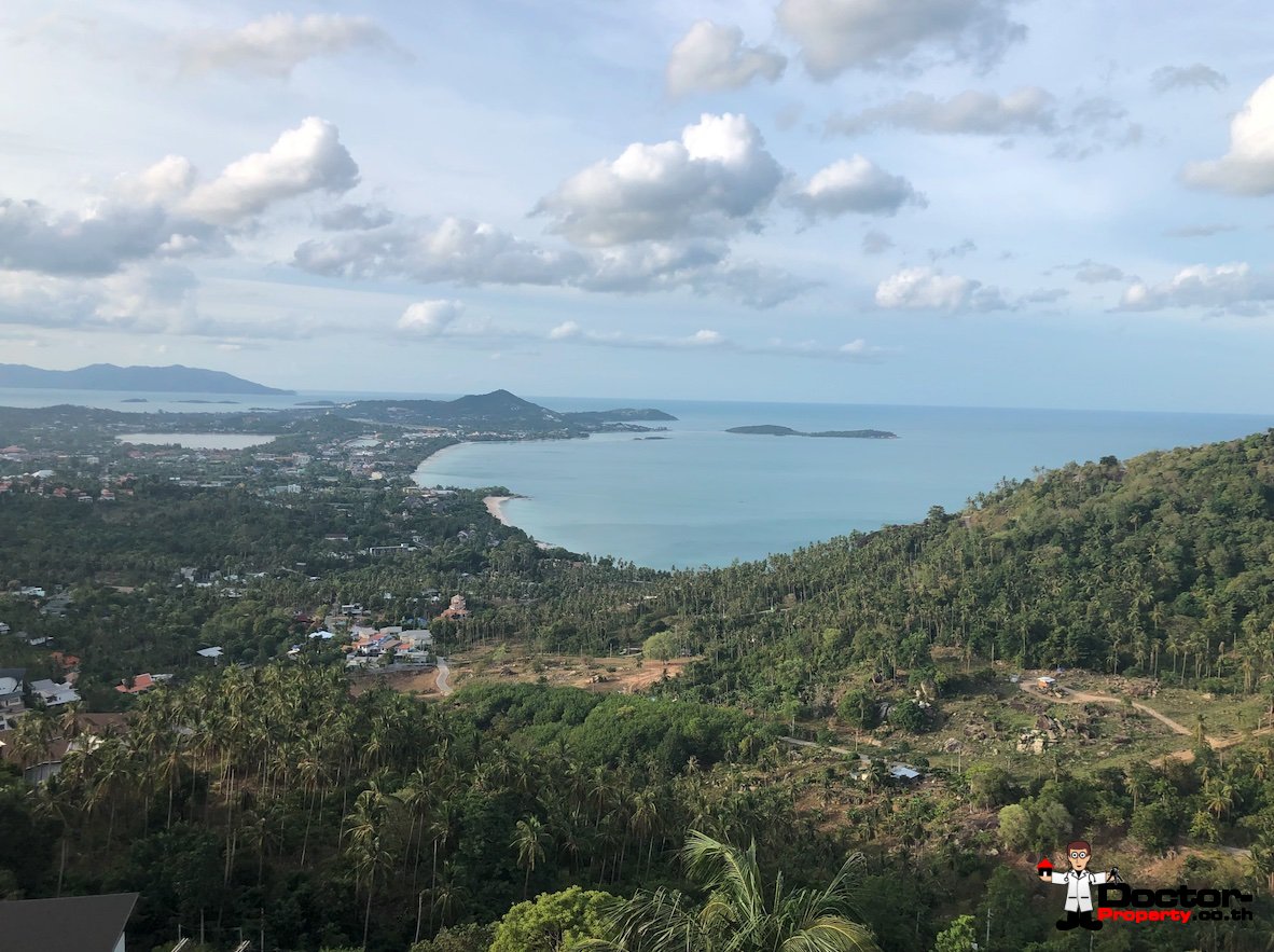Fantastic 2 Rai Sea View Land - Chaweng Noi - Koh Samui - for sale
