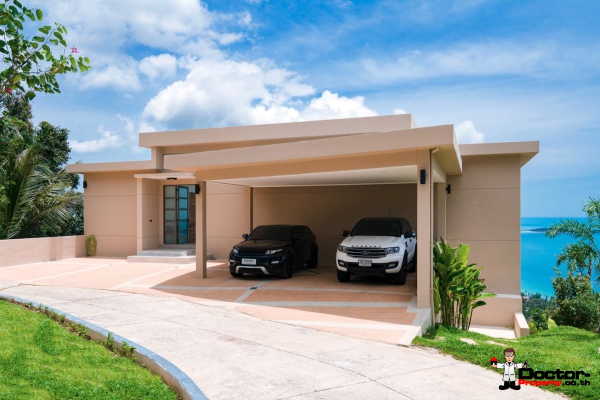 Fantastic 4 Bedroom Sea View Villa – Lamai – Koh Samui – for sale