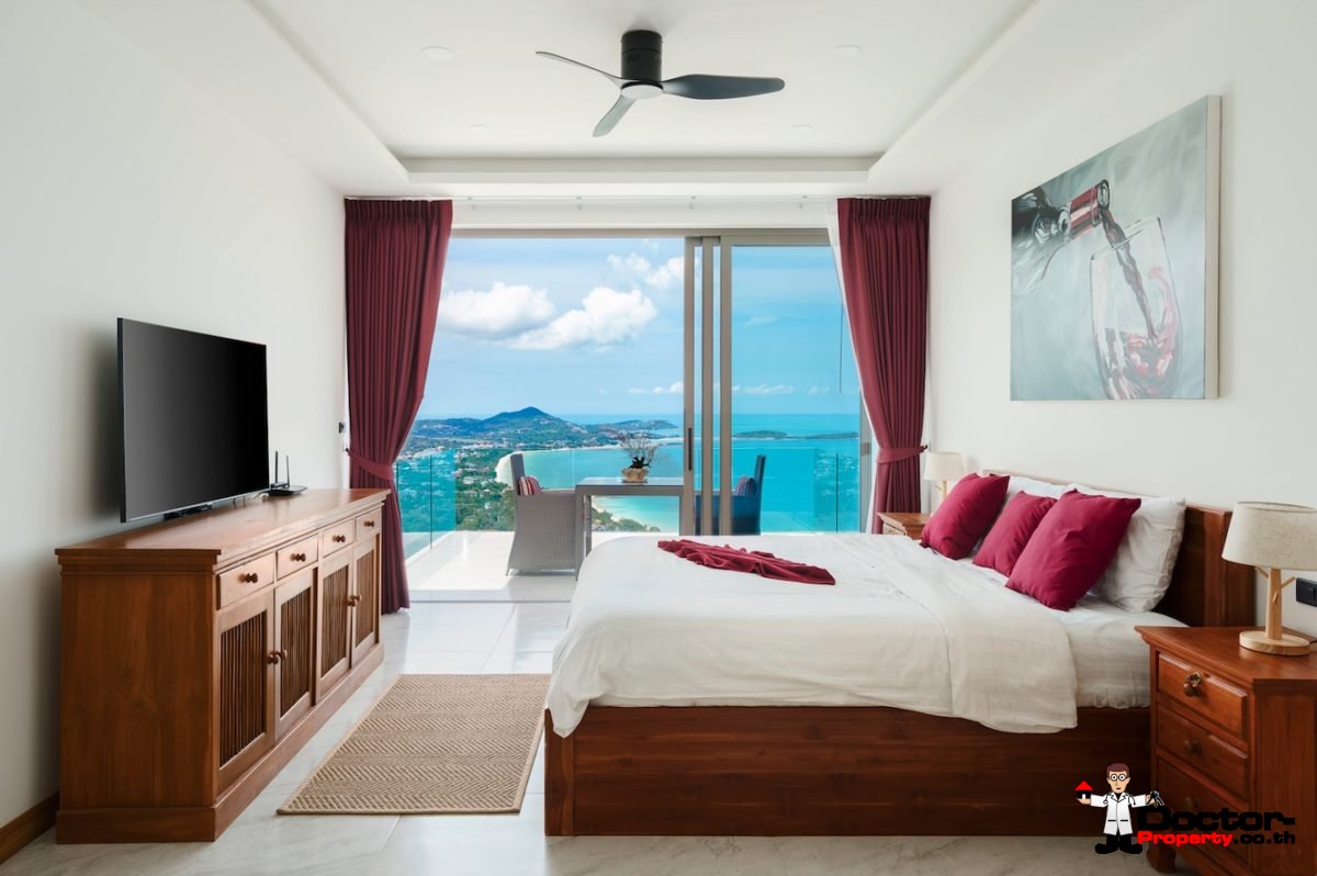 Fantastic 4 Bedroom Sea View Villa – Lamai – Koh Samui – for sale