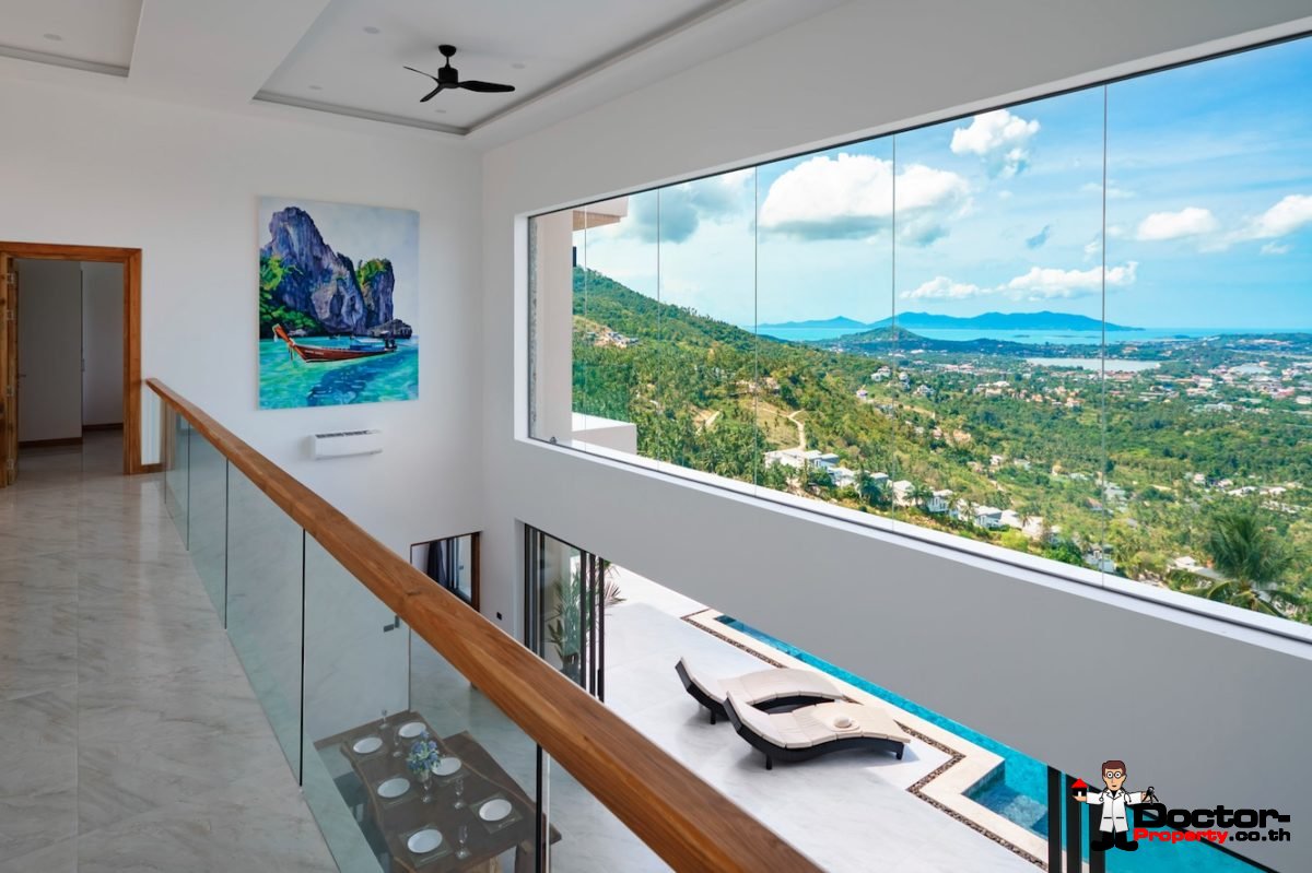 Fantastic 4 Bedroom Sea View Villa – Lamai – Koh Samui – for sale